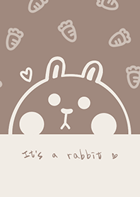 Bunny and Carrot J-Red Orange (Br2)
