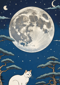 Cat under the Moon 578474