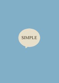 A sophisticated blue-beige. Simple.