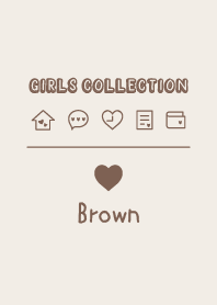 Heart -Brown-