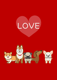幸運の犬 愛 Line 着せかえ Line Store