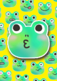 Lovely frog face