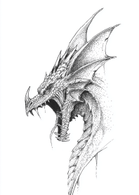 Behemoth of Stipple Art