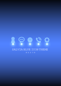 SALVIA BLUE ICON THEME -MEKYM-