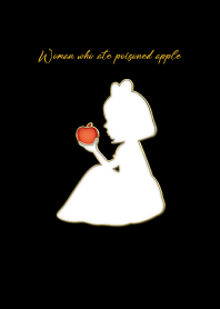 Enamel Woman who ate a poisoned apple 22