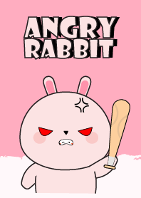 Angry Pink Rabbit Theme