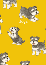 Dogs are soothing06 on yellow