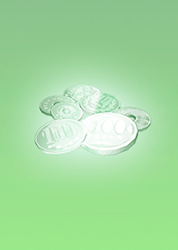 Luck Money Green Blue Pearl