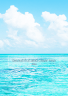 beautiful and clear sea