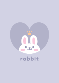 うさぎ3王冠[パープル]