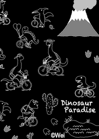 Dinosaur Paradise 11 Black(Bike Theme)JP