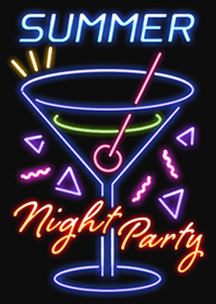 Neon Sign -Summer Night Party-