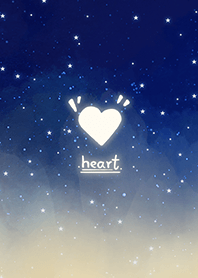 星空愛心-黃色&藍色