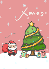 Happy Christmas day J-Grey Red (Br2)