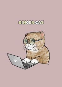 gingercat9 / rose pink