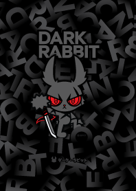 DARK RABBIT : FONT BLACK