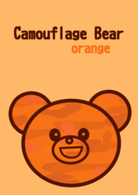 Camouflage Bear Orange
