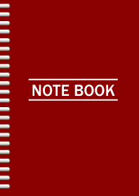 NOTEBOOK-Darkred-