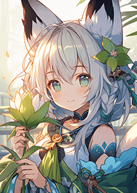 森林深處的狐狸女孩❤