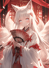 Snow Fox Maiden of Sacred Prayer_1-1