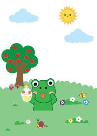 Simple Cute frog theme v.5