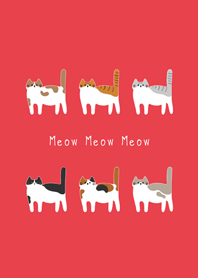 my cat best friend(bright red)