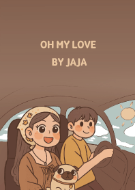 Oh My Love Brown (Travel) -No.03 By JAJA