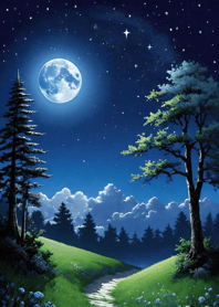 Bright Moon and Dawn 2ea952