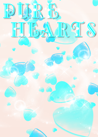 Pure Hearts Blue