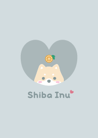 Shiba Inu2 Orange [GreenBlue]