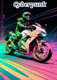 Cyberpunk Motorcycle