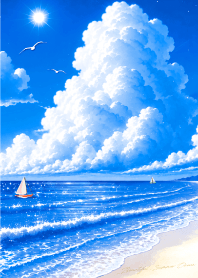 Bring good luck Summer Beach and Sky