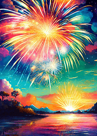 Beautiful Fireworks Theme#729