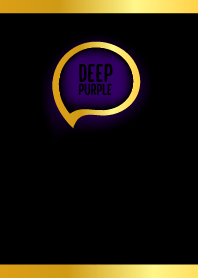 Deep Purple Gold In Black Theme