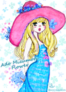 Ado Mizumori Flower Tema Line Line Store
