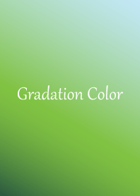 Gradation Color *Green 6*
