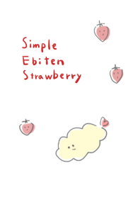 shrimp tempura strawberry white gray