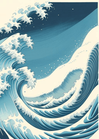 Ukiyo-e sea 8Au8