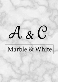 A&C-Marble&White-Initial