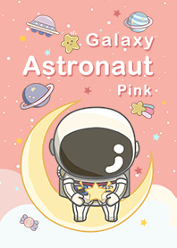 浩瀚宇宙 可愛寶貝太空人 粉紅、綠色