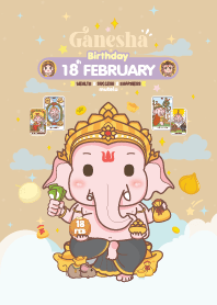 Ganesha x February 18 Birthday