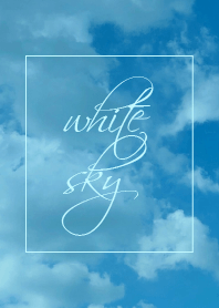 white sky theme