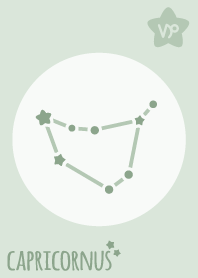 Capricorn Sign'Green'