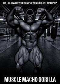 Muscle macho gorilla 01