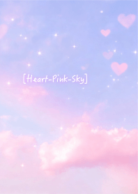 Heart Pink Sky