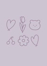 Happy everyday:)dustypurple