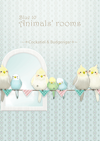 Animals' rooms[Cockatiel&budgie]/Blue10