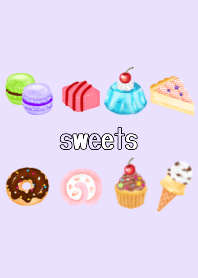 Various sweets Purple version