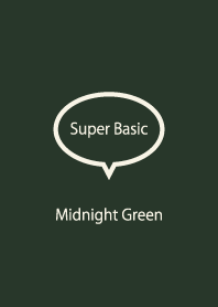 Super Basic Midnight Green