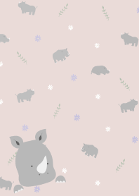 Animal -Rhinoceros-